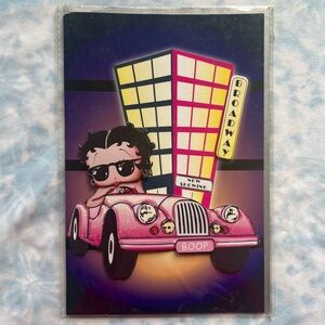 Vintage 2006 Betty Boop Broadway 3D card with envelope - BRAND NEW IN PACKAGING